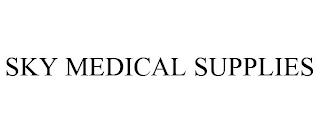 SKY MEDICAL SUPPLIES