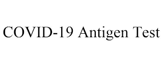 COVID-19 ANTIGEN TEST