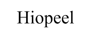 HIOPEEL