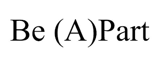 BE (A)PART
