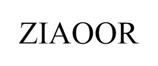 ZIAOOR