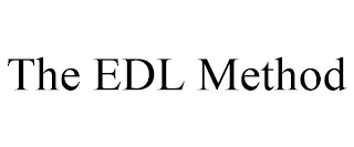 THE EDL METHOD