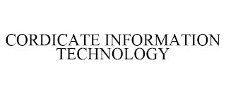 CORDICATE INFORMATION TECHNOLOGY