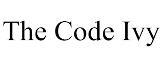 THE CODE IVY