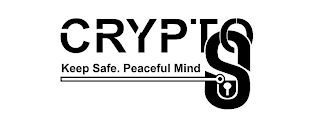 CRYPTOS KEEP SAFE. PEACEFUL MIND