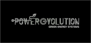 POWEREVOLUTION GREEN ENERGY SYSTEMS