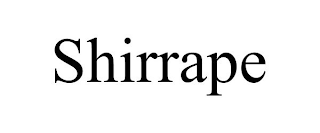 SHIRRAPE