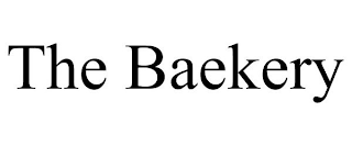 THE BAEKERY