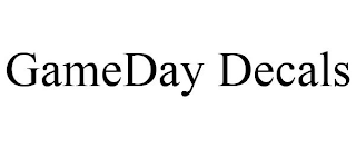 GAMEDAY DECALS