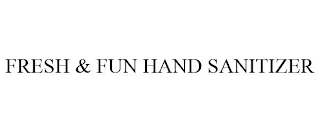 FRESH & FUN HAND SANITIZER