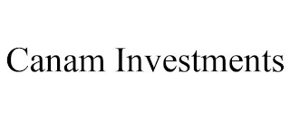 CANAM INVESTMENTS