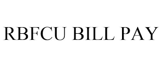 RBFCU BILL PAY