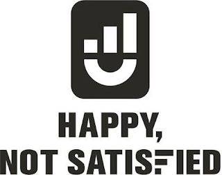 HAPPY, NOT SATISFIED