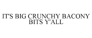 IT'S BIG CRUNCHY BACONY BITS Y'ALL