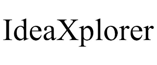 IDEAXPLORER