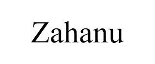 ZAHANU