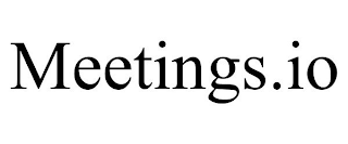 MEETINGS.IO