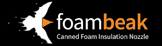 FOAMBEAK CANNED FOAM INSULATION NOZZLE
