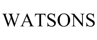WATSONS