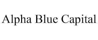 ALPHA BLUE CAPITAL