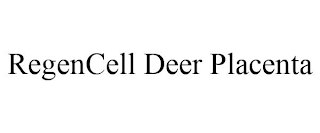 REGENCELL DEER PLACENTA