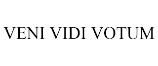 VENI VIDI VOTUM