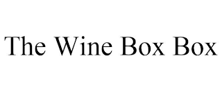 THE WINE BOX BOX