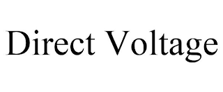 DIRECT VOLTAGE