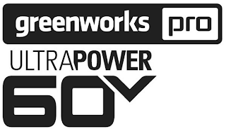 GREENWORKS PRO ULTRAPOWER 60V