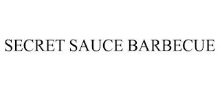 SECRET SAUCE BARBECUE