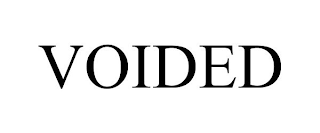 VOIDED