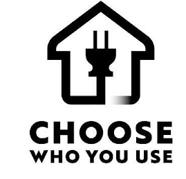 CHOOSE WHO YOU USE