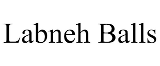 LABNEH BALLS