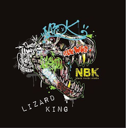 NBK LIZARD KING BLACK WORKS STUDIO BLKWKS