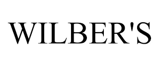 WILBER'S