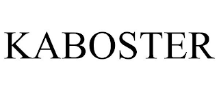 KABOSTER