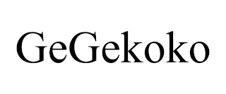 GEGEKOKO