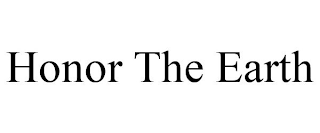HONOR THE EARTH