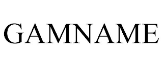 GAMNAME