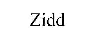 ZIDD