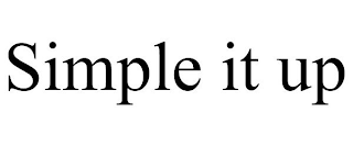 SIMPLE IT UP