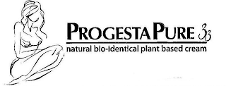 PROGESTAPURE 33 NATURAL BIO-IDENTICAL PLANT BASED CREAM