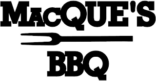 MACQUE'S BBQ