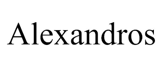 ALEXANDROS