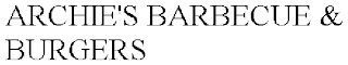 ARCHIE'S BARBECUE & BURGERS