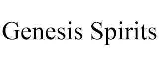 GENESIS SPIRITS