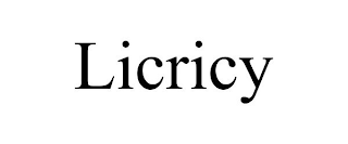 LICRICY