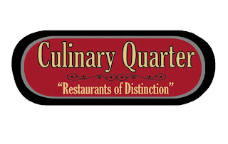 CULINARY QUARTER "RESTAURANTS OF DISTINCTION"