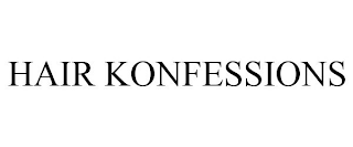 HAIR KONFESSIONS