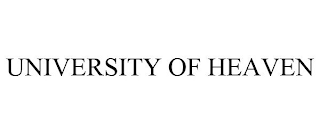 UNIVERSITY OF HEAVEN